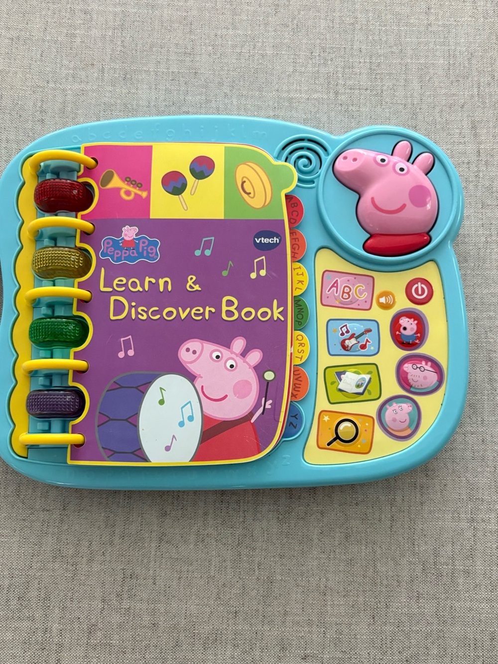 Vtech Peppa Pig Learn & Discover toddler Book educational learning toy